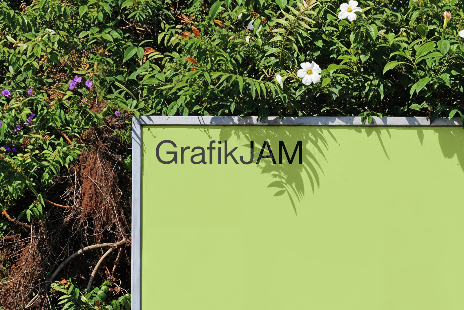 Greenery Signage 01JAM 3